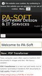 Mobile Screenshot of pa-soft.com